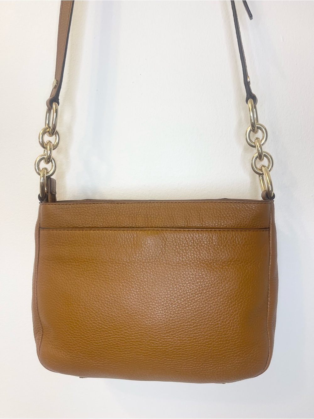 Michael Kors Crosby Pebbled Leather Medium Messenger Bag - Picture 3 of 15